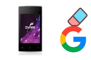 Cómo borrar la cuenta de Google en Zyrex ZA966