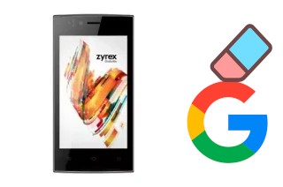 Cómo borrar la cuenta de Google en Zyrex ZA977