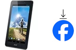 Cómo instalar Facebook en un Acer Iconia Tab 7 A1-713HD