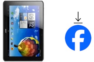 Cómo instalar Facebook en un Acer Iconia Tab A510