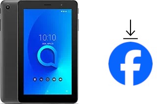 Cómo instalar Facebook en un alcatel 1T 7