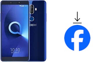 Cómo instalar Facebook en un alcatel 3v