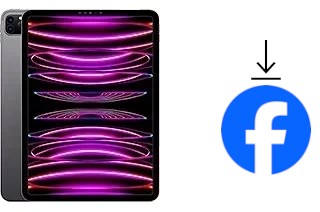 Cómo instalar Facebook en un Apple iPad Pro 11 (2022)