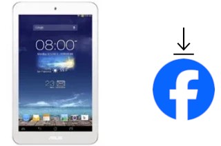 Cómo instalar Facebook en un Asus Memo Pad 8 ME180A