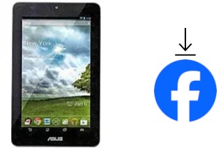 Cómo instalar Facebook en un Asus Memo Pad ME172V