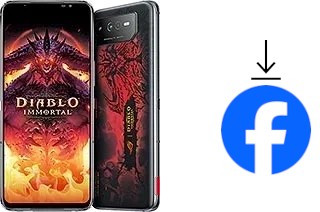 Cómo instalar Facebook en un Asus ROG Phone 6 Diablo Immortal Edition