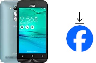 Cómo instalar Facebook en un Asus Zenfone Go ZB450KL