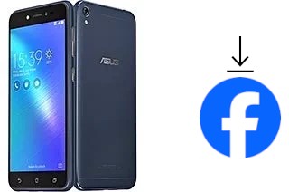 Cómo instalar Facebook en un Asus Zenfone Live ZB501KL