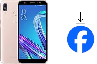 Cómo instalar Facebook en un Asus Zenfone Max (M1) ZB556KL