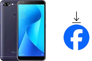 Cómo instalar Facebook en un Asus Zenfone Max Plus (M1) ZB570TL