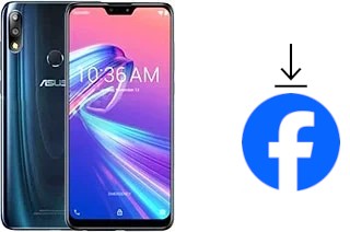 Cómo instalar Facebook en un Asus Zenfone Max Pro (M2) ZB631KL