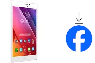 Cómo instalar Facebook en un Asus Zenpad 7.0 Z370CG