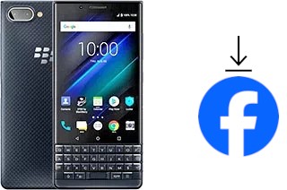 Cómo instalar Facebook en un BlackBerry KEY2 LE