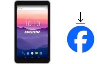 Cómo instalar Facebook en un Digma Optima 7018N 4G