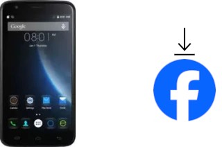 Cómo instalar Facebook en un Doogee Valencia 2 Y100 Plus