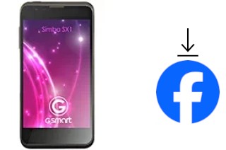 Cómo instalar Facebook en un Gigabyte GSmart Simba SX1