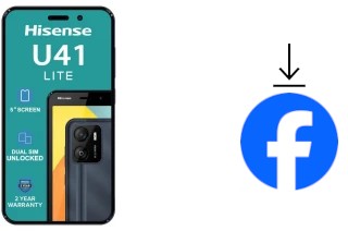 Cómo instalar Facebook en un HiSense U41 Lite