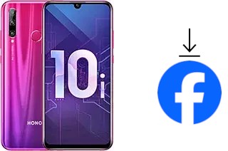 Cómo instalar Facebook en un Honor 10i