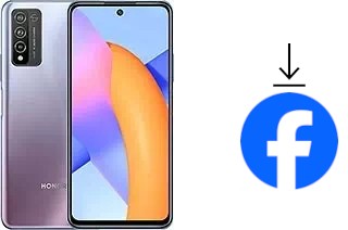 Cómo instalar Facebook en un Honor 10X Lite