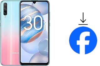 Cómo instalar Facebook en un Honor 30i