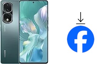 Cómo instalar Facebook en un Honor 80 Pro Flat