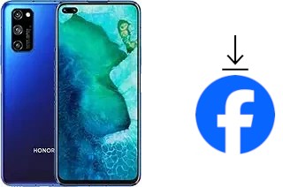 Cómo instalar Facebook en un Honor V30 Pro