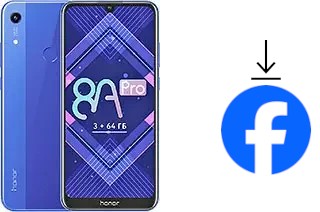 Cómo instalar Facebook en un Honor 8A Pro