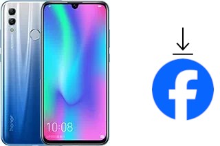 Cómo instalar Facebook en un Honor 10 Lite