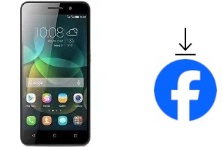 Cómo instalar Facebook en un Honor 4C