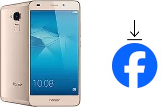 Cómo instalar Facebook en un Honor 5c