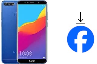 Cómo instalar Facebook en un Honor 7A