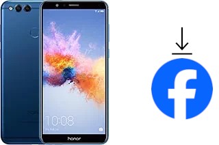 Cómo instalar Facebook en un Honor 7X