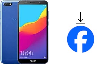 Cómo instalar Facebook en un Honor 7S