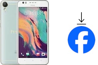 Cómo instalar Facebook en un HTC Desire 10 Lifestyle