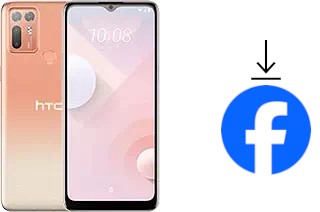 Cómo instalar Facebook en un HTC Desire 20+