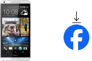 Cómo instalar Facebook en un HTC Desire 816 Dual