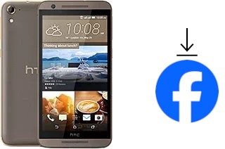 Cómo instalar Facebook en un HTC One E9s dual sim