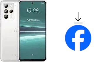 Cómo instalar Facebook en un HTC U23 Pro