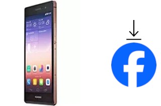 Cómo instalar Facebook en un Huawei Ascend P7 Sapphire Edition