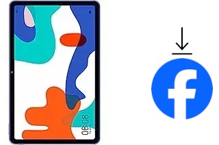 Cómo instalar Facebook en un Huawei MatePad 10.4 (2022)