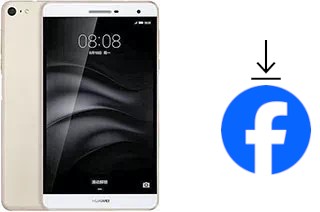 Cómo instalar Facebook en un Huawei MediaPad M2 7.0