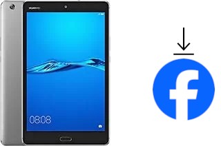 Cómo instalar Facebook en un Huawei MediaPad M3 Lite 8