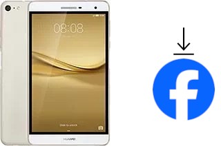 Cómo instalar Facebook en un Huawei MediaPad T2 7.0 Pro