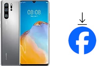 Cómo instalar Facebook en un Huawei P30 Pro New Edition