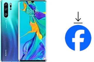 Cómo instalar Facebook en un Huawei P30 Pro