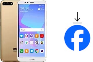 Cómo instalar Facebook en un Huawei Y6 (2018)