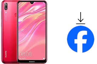 Cómo instalar Facebook en un Huawei Y7 (2019)