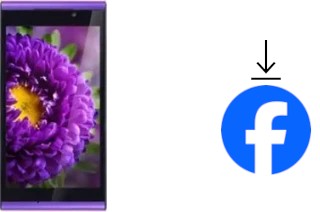 Cómo instalar Facebook en un InFocus M310 Charm Purple