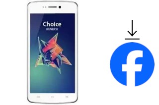 Cómo instalar Facebook en un KENEKSI Choice