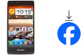 Cómo instalar Facebook en un Lenovo A880